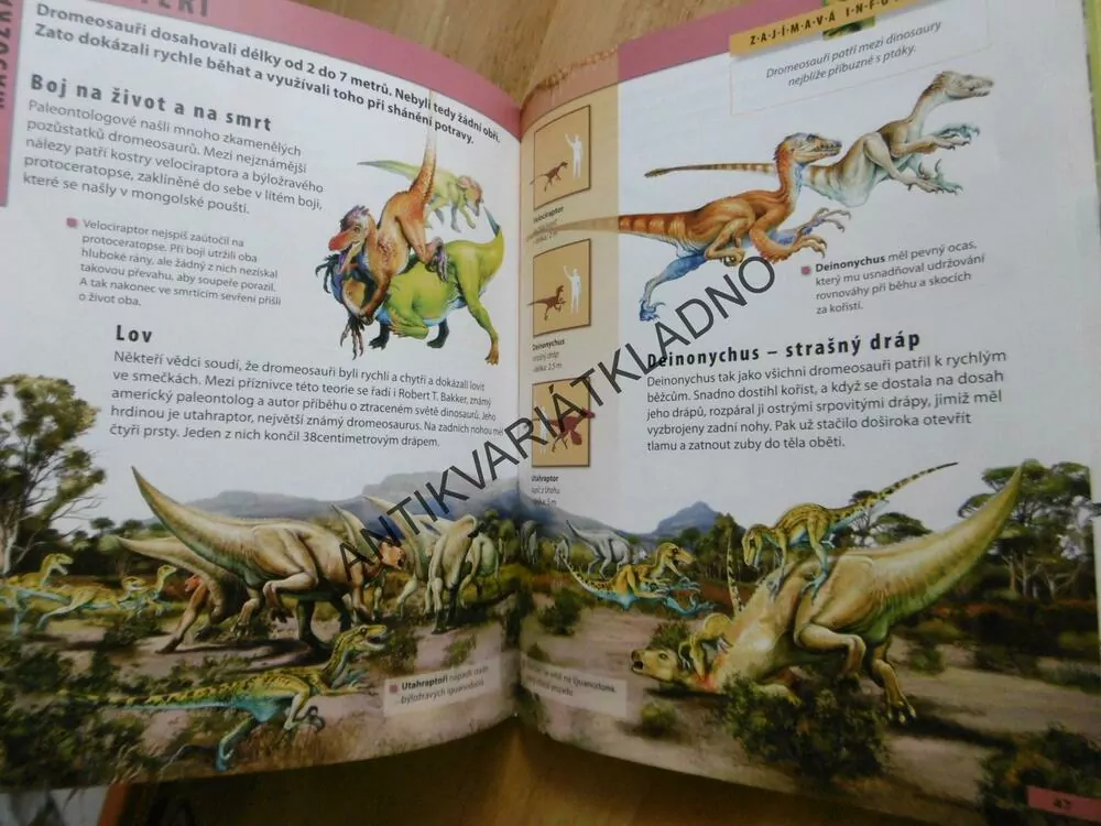 DINOSAUŘI, ENCYKLOPEDIE PRO DĚTI 7-10 LET, **an