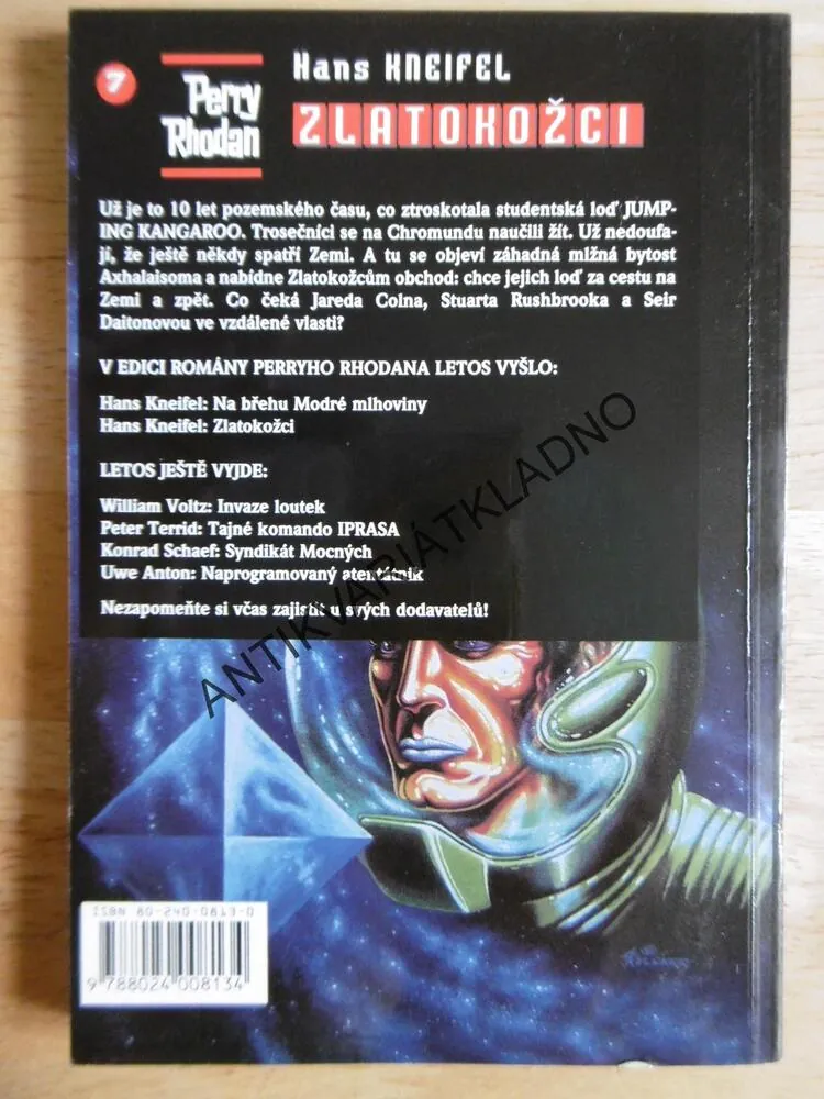 PERRY RHODAN, ZLATOKOŽCI, HANS KNEIFEL