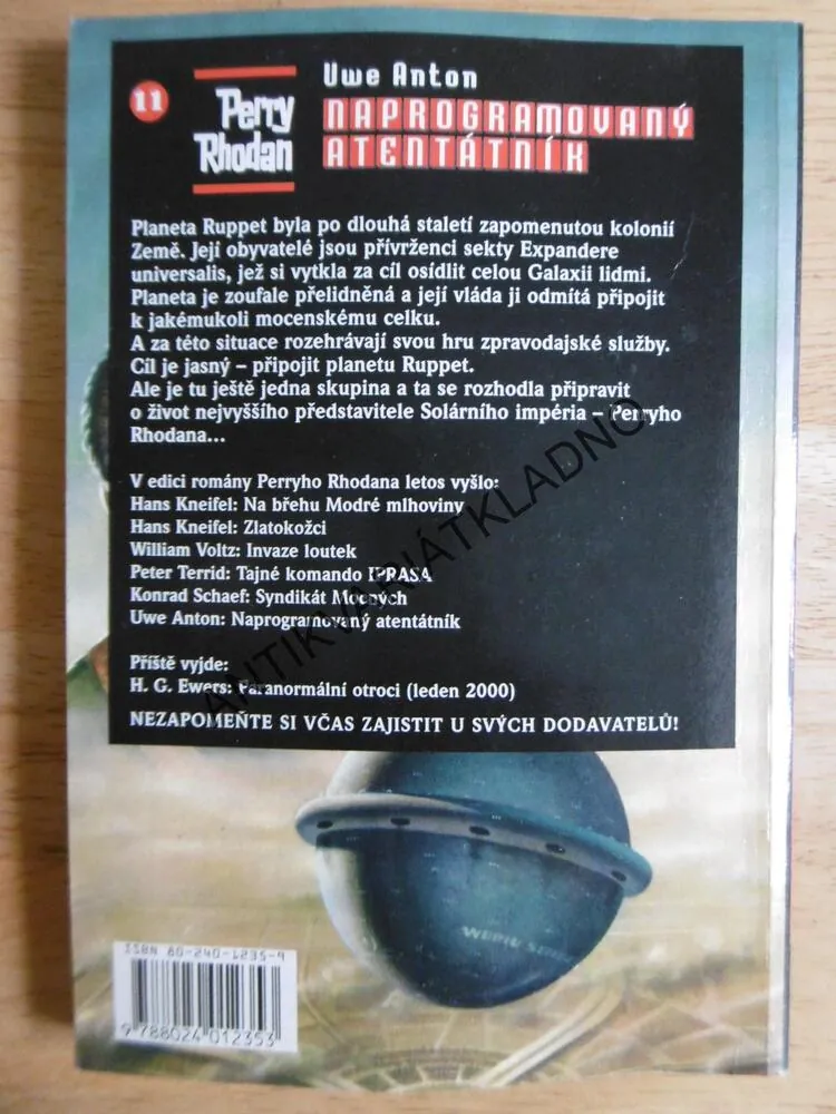PERRY RHODAN, NAPROGRAMOVANÝ ATENTÁTNÍK, UWE ANTON