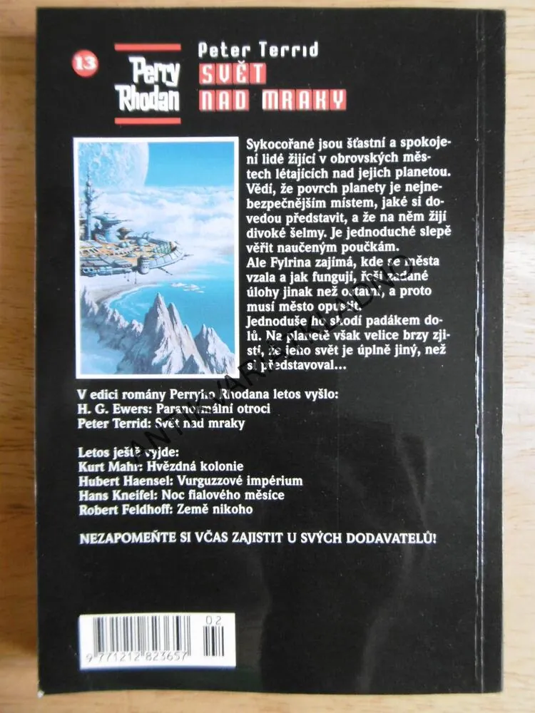PERRY RHODAN, SVĚT NAD MRAKY, PETER TERRID