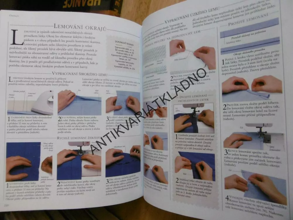ENCYKLOPEDIE ŠITÍ, PRAKTICKÝ PRŮVODCE TECHNIKAMI ŠITÍ