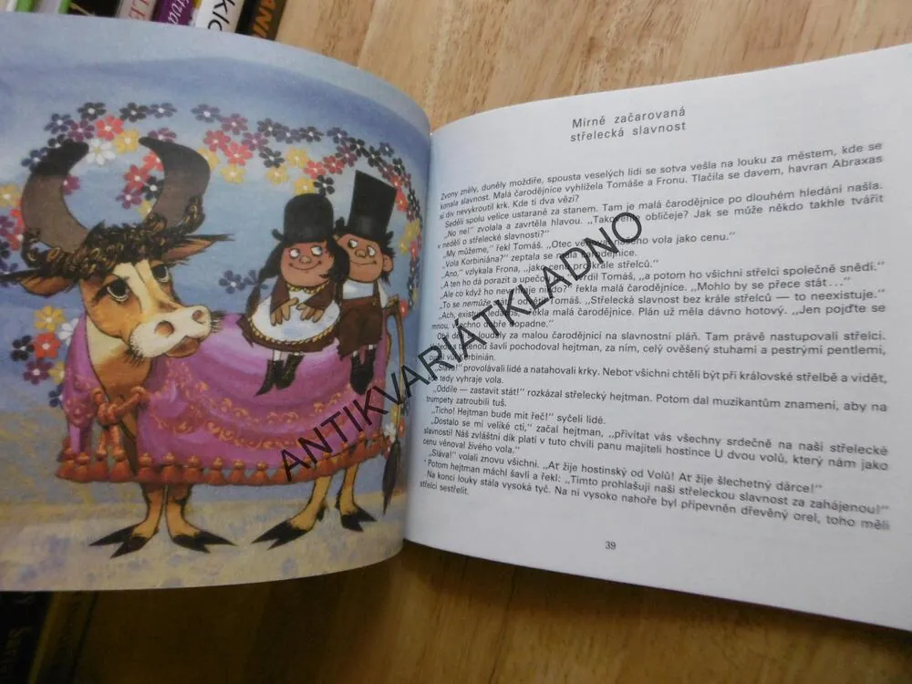 MALÁ ČARODĚJNICE, OTFRIED PREUSSLER, ZDENĚK SMETANA, **an