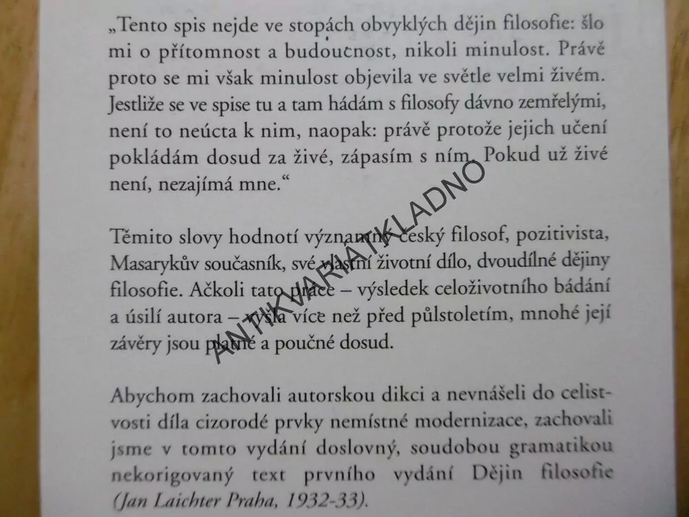 DĚJINY FILOSOFIE, STAROVĚK A STŘEDOVĚK, EMANUEL RÁDL