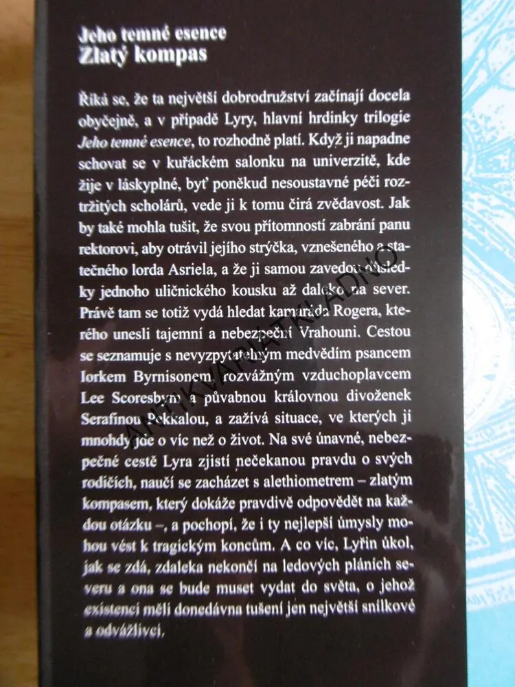 ZLATÝ KOMPAS, PHILLIP PULLMAN, JEHO TEMNÉ ESENCE
