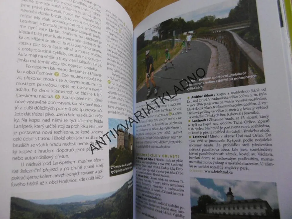 NA IN-LINECH KŘÍŽEM KRÁŽEM PO ČESKU, TIPY NA VÝLETY, **an