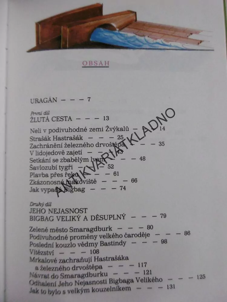 ČARODĚJ ZE SMARAGDOVÉHO MĚSTA, ALEXEJ VOLKOV,MARKÉTA PRACHATICKÁ, 1988