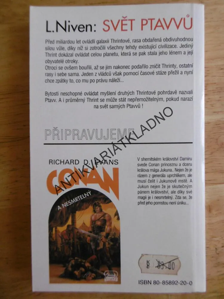 SVĚT PTAVVŮ, LARRY NIVEN, **an