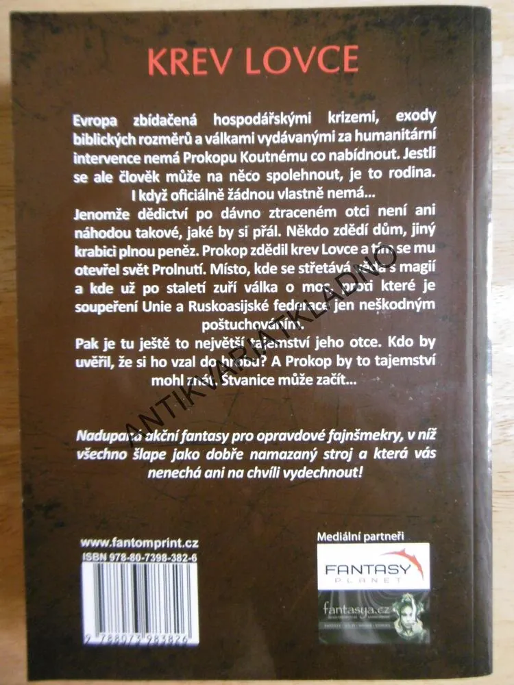LOVCŮV ODKAZ, ALEX DRESCHER, **an
