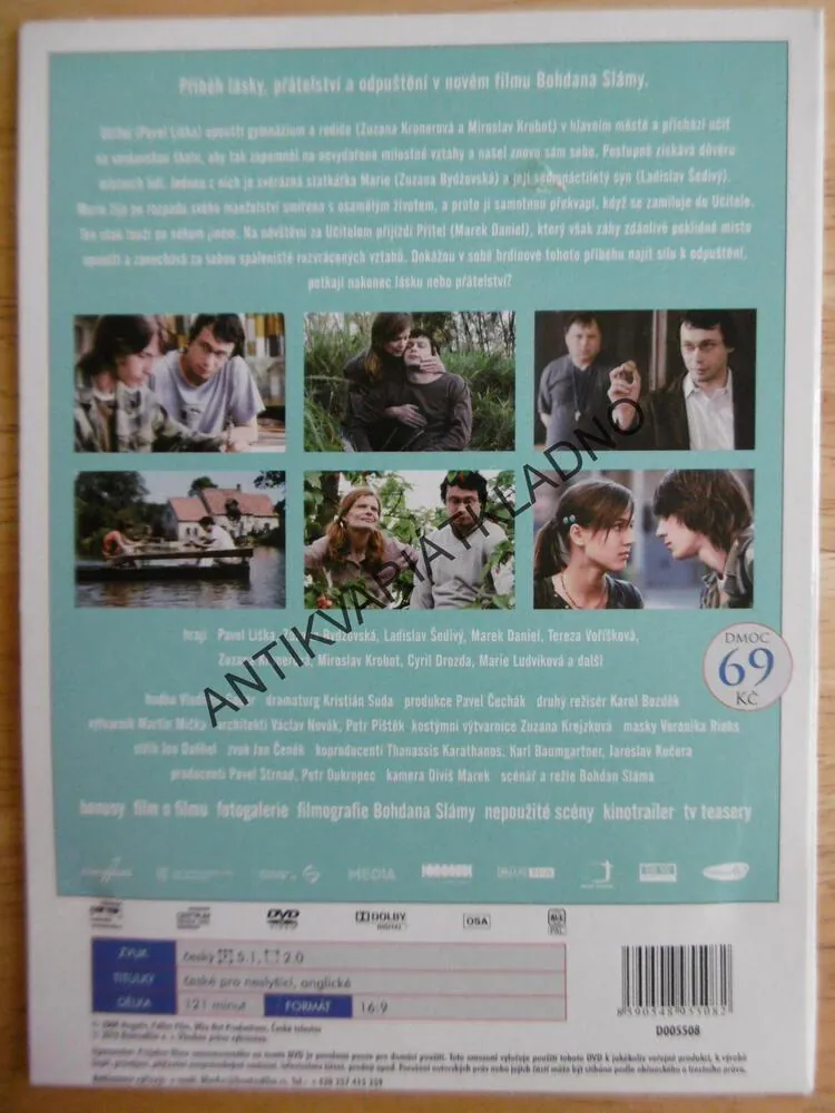 VENKOVSKÝ UČITEL, DVD FILM