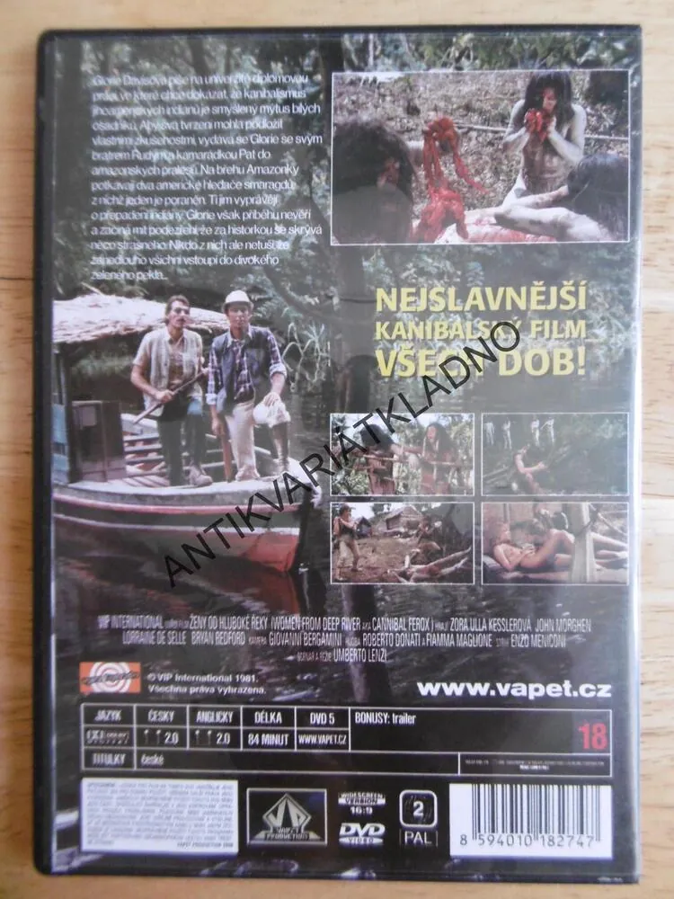 ŽENY OD HLUBOKÉ ŘEKY, DVD FILM HOROR