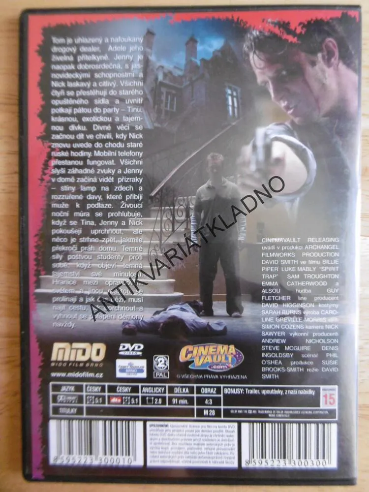 V PASTI PŘÍZRAKŮ, DVD FILM HOROR