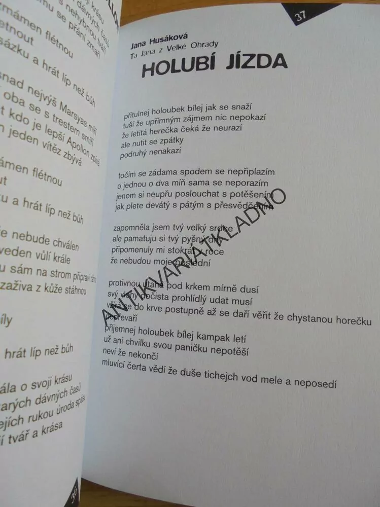 BEATOVÁ POEZIE AUTORŮ ŽIJÍCÍCH HRAJÍCÍCH,VONDRÁČKOVÁ, **an