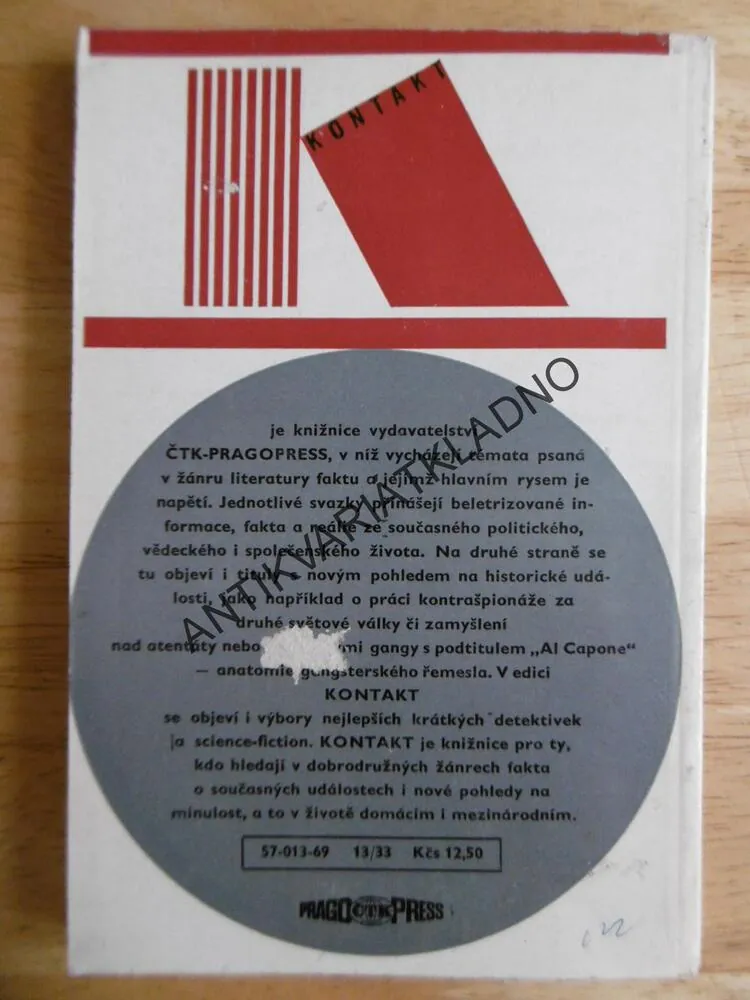 TAJEMSTVÍ ŠPIONÁŽE, V.P. BOROVIČKA