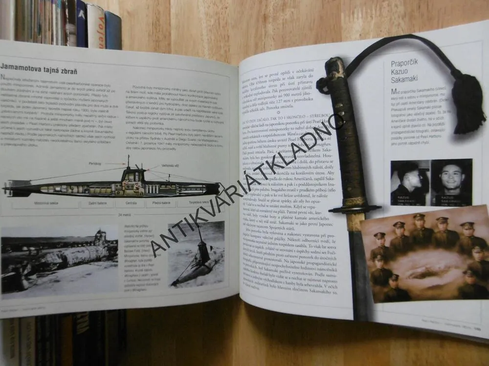 PEARL HARBOR - HOŘKÝ DEN, POTUPY, ILUSTROVANÉ DĚJINY, DAN VAN DER VAT, **an