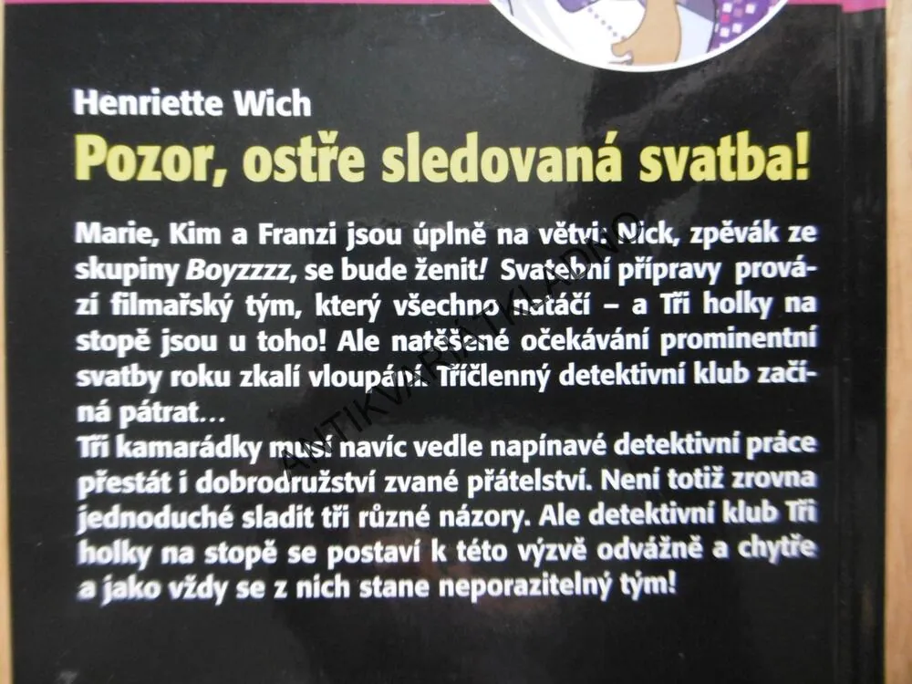 POZOR, OSTŘE SLEDOVANÁ SVATBA!, 3 HOLKY NA STOPĚ, HENRIETTE WICH, **an