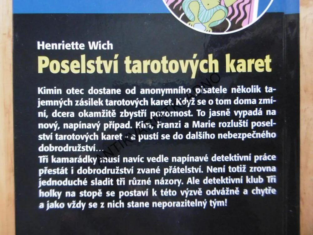 POSELSTVÍ TAROTOVÝCH KARET, 3 HOLKY NA STOPĚ, HENRIETTE WICH, **an