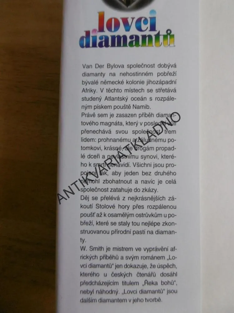 LOVCI DIAMANTŮ, WILBUR SMITH, **an