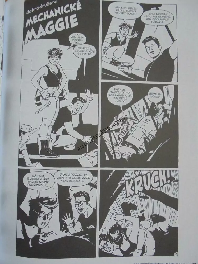 HOLKA Z H.O.P.P.E.R.S., KNIHA LOVE A ROCKETS, KOMIKS