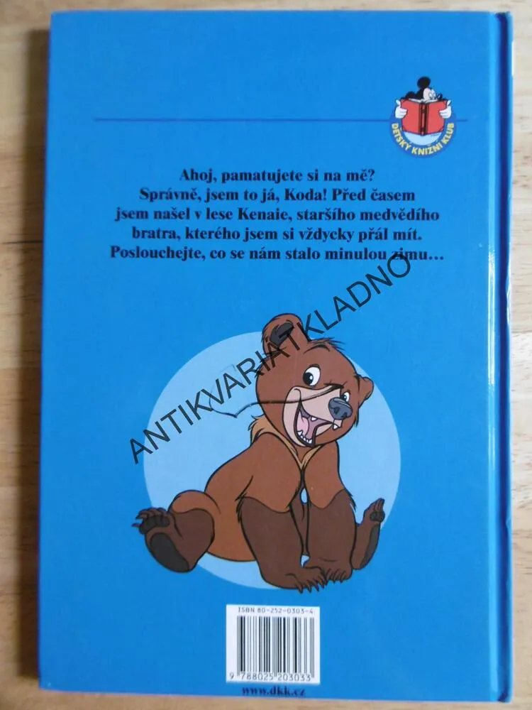 MEDVĚDÍ BRATŘI, ZIMNÍ POHÁDKA, DISNEY, **an