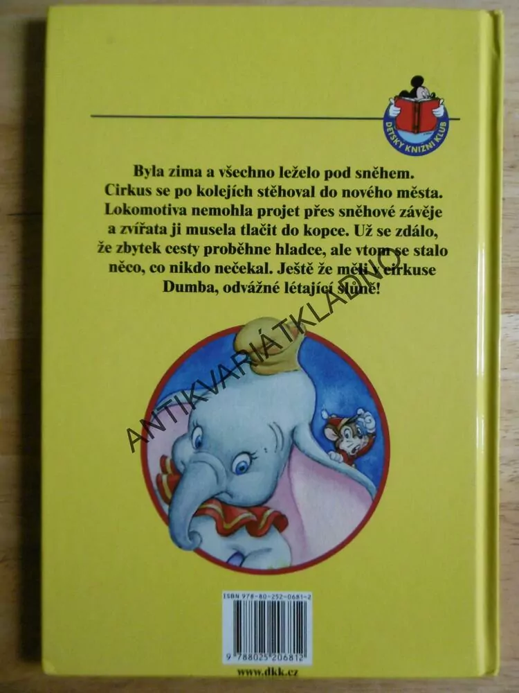 DUMBO A CIRKUS NA SNĚHU, WALT DISNEY, **an