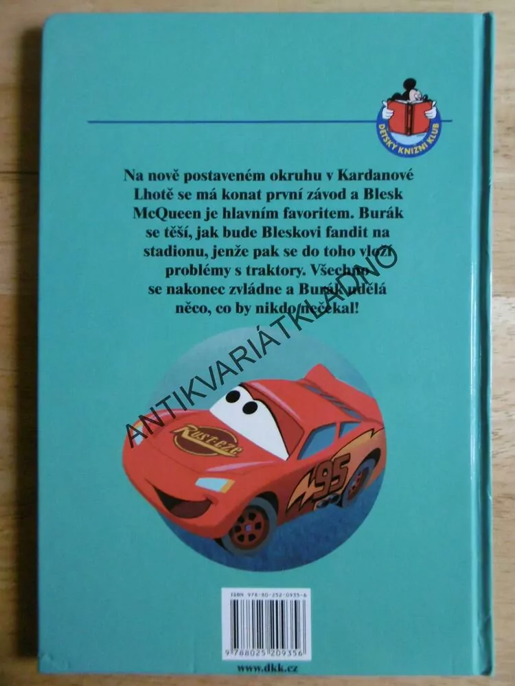 BURÁK A NEPOSLUŠNÉ TRAKTORY, AUTA, CARS, DISNEY PIXAR