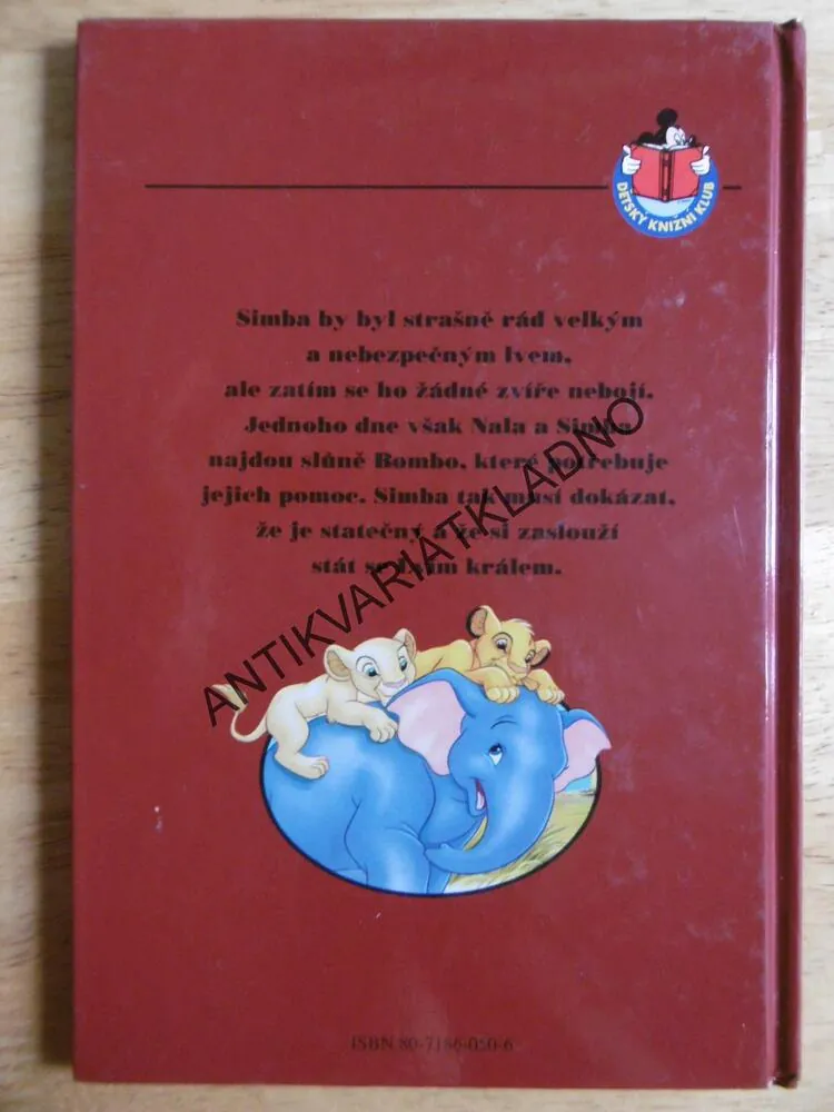 LVÍČATA A BOMBO, WALT DISNEY, **an