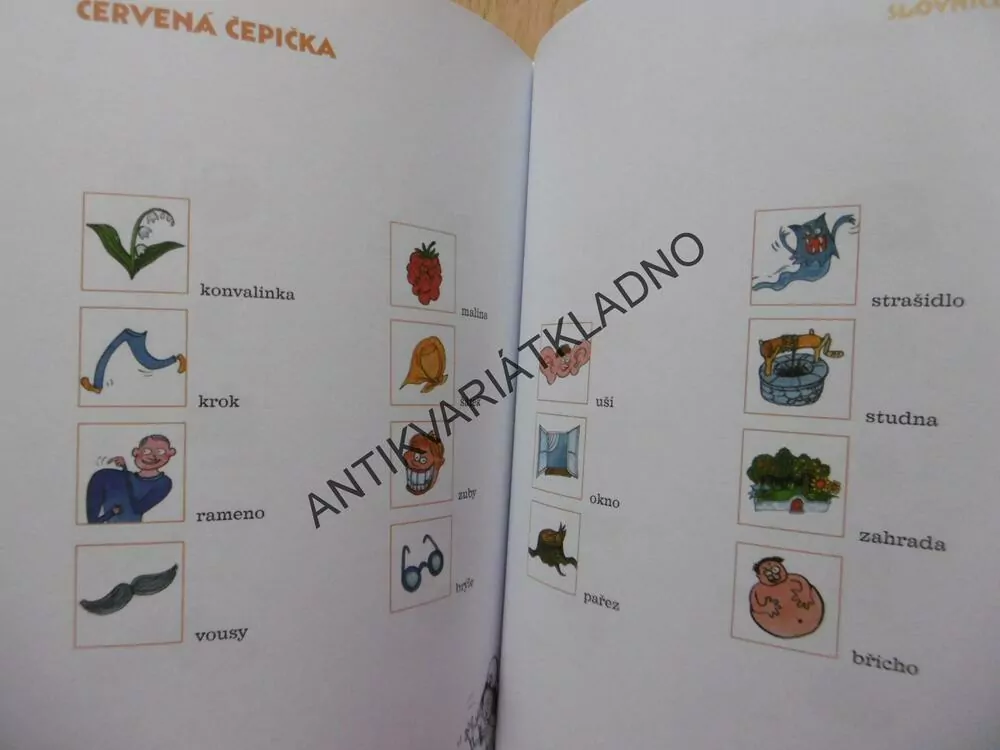 ČERVENÁ ČEPIČKA A JINÉ POHÁDKY, MALOVANÉ ČTENÍ