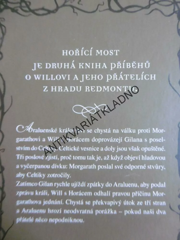 HRANIČÁŘŮV UČEŇ,2. HOŘÍCÍ MOST, JOHN FLANAGAN,