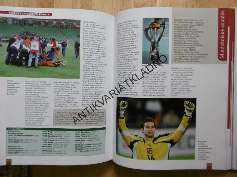 ENCYKLOPEDIE FOTBALU, IVAN TRUCHLÍK, MICHAL ZEMAN, FOTBAL, SPORT, **an