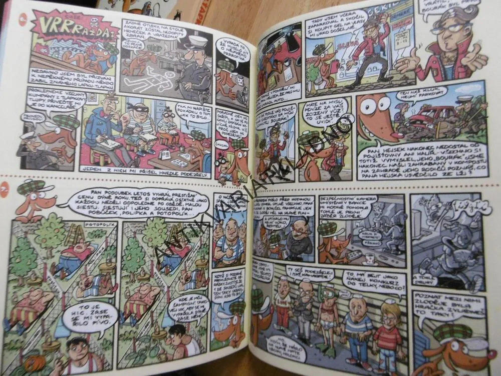 KOMISAŘ VRŤAPKA, PAVLA ETRYCHOVÁ, PETR MORKES, SEBRANÉ SPISY 1., **an