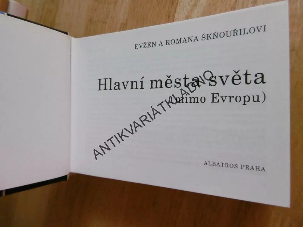 HLAVNÍ MĚSTA SVĚTA, ŠKŇOUŘIL,LOMOVÁ, EDICE OKO, (MIMO EVROPU) **an