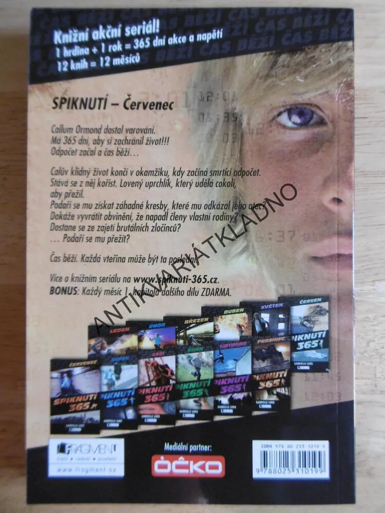 SPIKNUTÍ 365, ČERVENEC, GABRIELLE LORD, **an