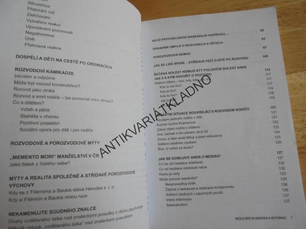 PÉČE O DÍTĚ PO ROZVODU A JEJÍ ÚSKALÍ,ROZVOD,NOVÁK