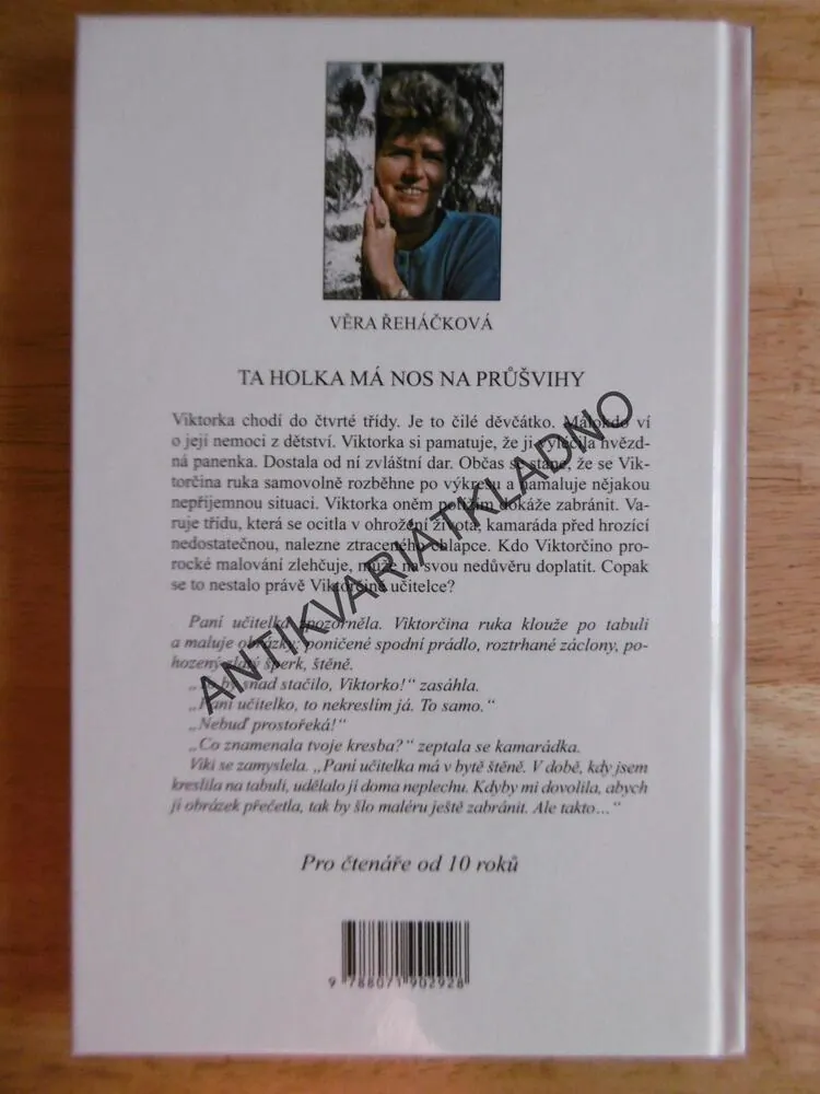 TA HOLKA MÁ NOS NA PRŮŠVIHY, VĚRA ŘEHÁČKOVÁ, **an