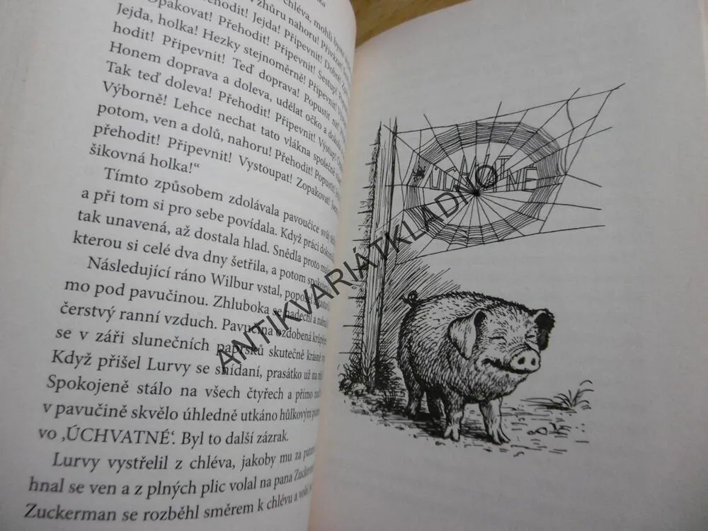 ŠARLOTINA PAVUČINKA, E.B.WHITTE, GARTH WILLIAMS, **an