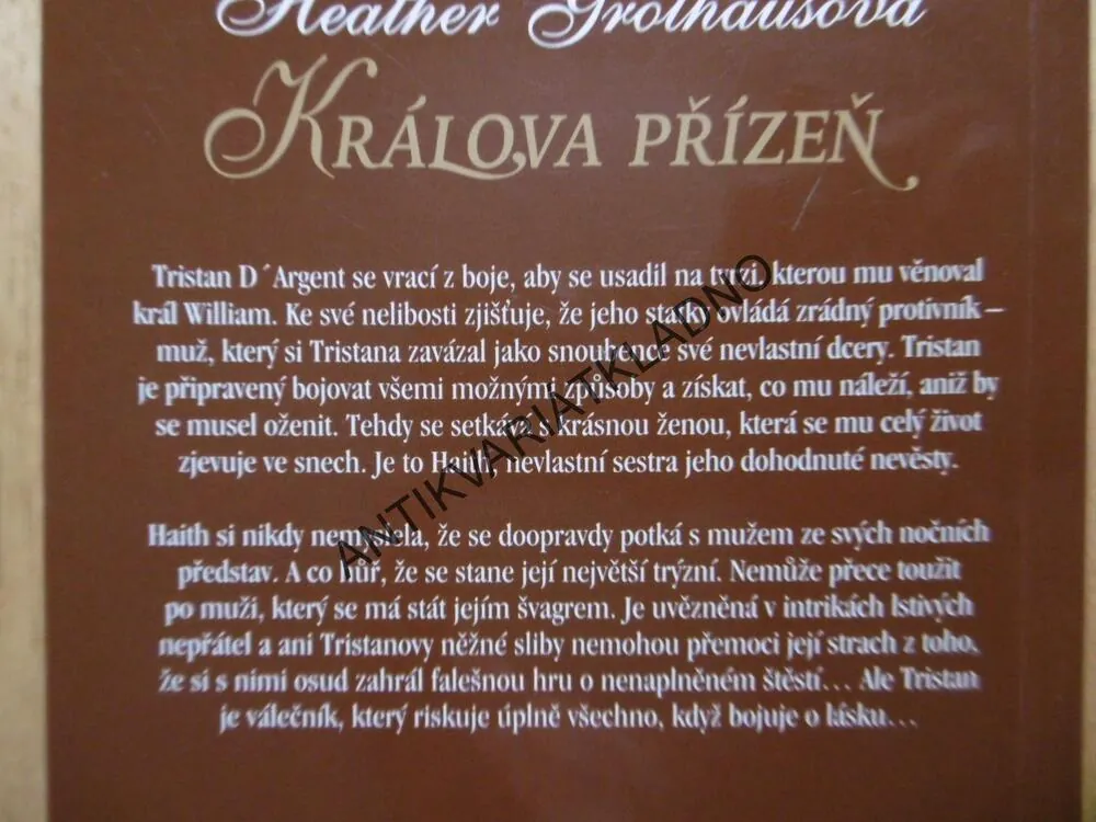 KRÁLOVA PŘÍZEŇ, HEATHER GROTHAUSOVÁ