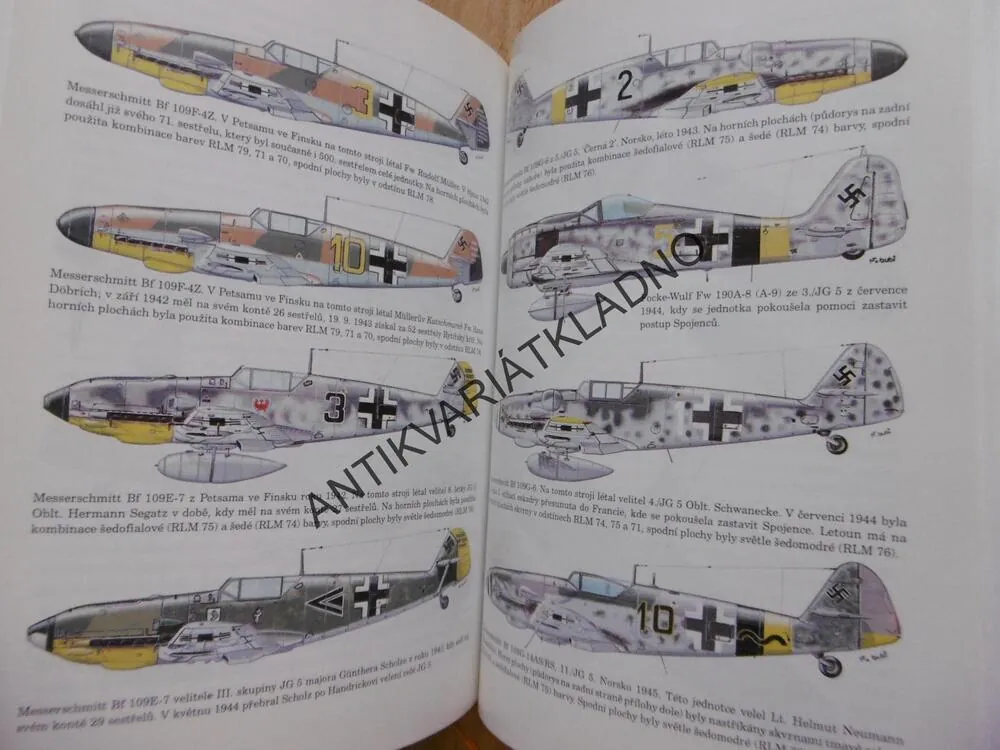 STÍHACÍ ESKADRA JG 5 EISMEER, WERNER GIRBIG, VÁLKA, LETECTVÍ, **an