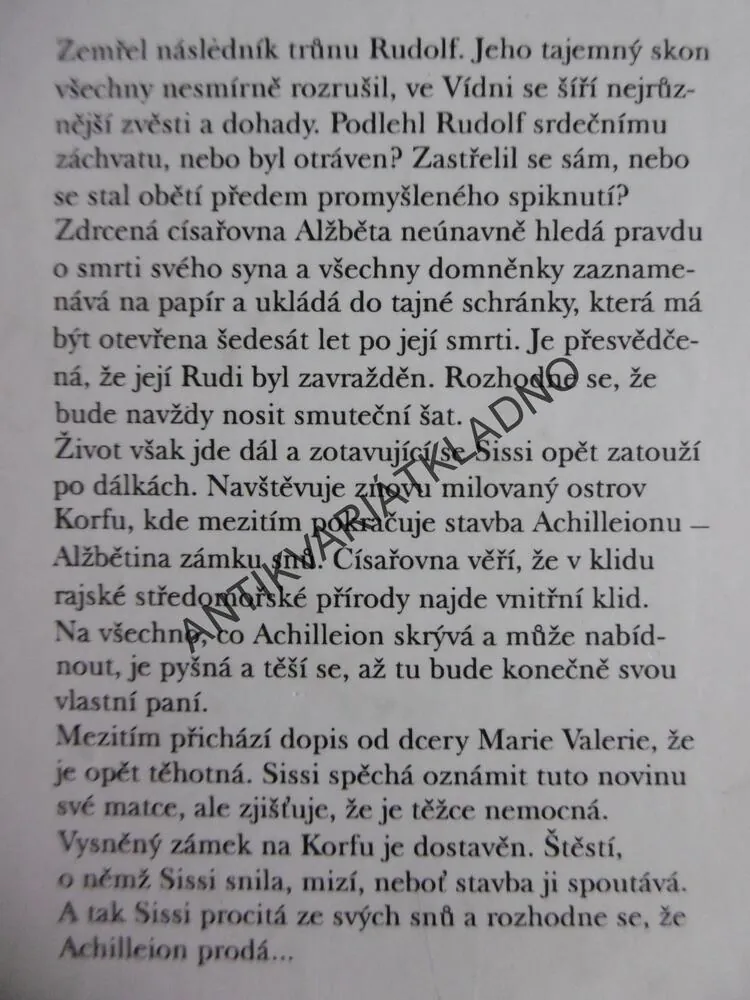 SISSI 5., NA ZÁMKU SNŮ, MARIELUISE VON INGENHEIM, **an