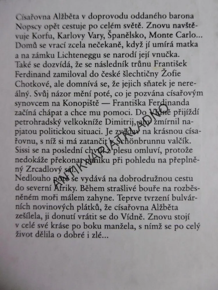 SISSI 6., PLES V SCHÖNBRUNNU, MARIELUISE VON INGENHEIM,
