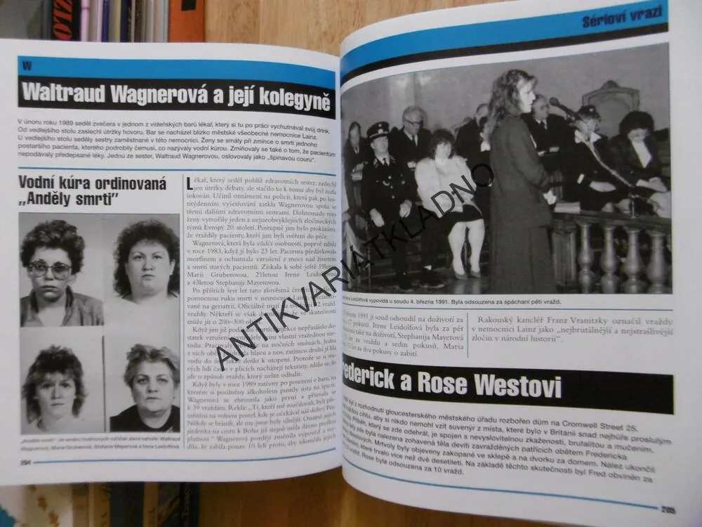 SÉRIOVÍ VRAZI, MAURICE CROW, VELKÉ KRIMINÁLNÍ PŘÍPADY,