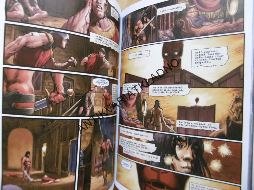 CONAN BŮH V MÍSE, KOMIKS, BUSIEK, CARY NORD, **an