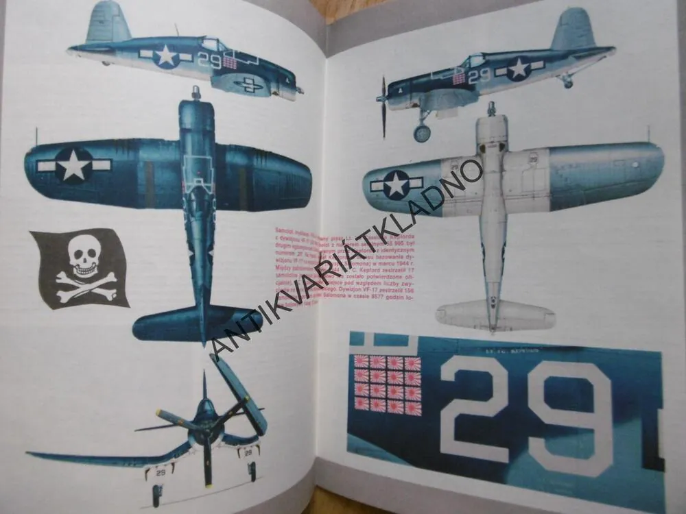 SAMOLOT MYSLIWSKI F4U CORSAIR, POLSKY, SEŠIT Č.122
