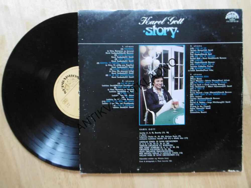 KAREL GOTT, STORY 3, + VELKÝ PLAKÁT, 2 LP, BOOK