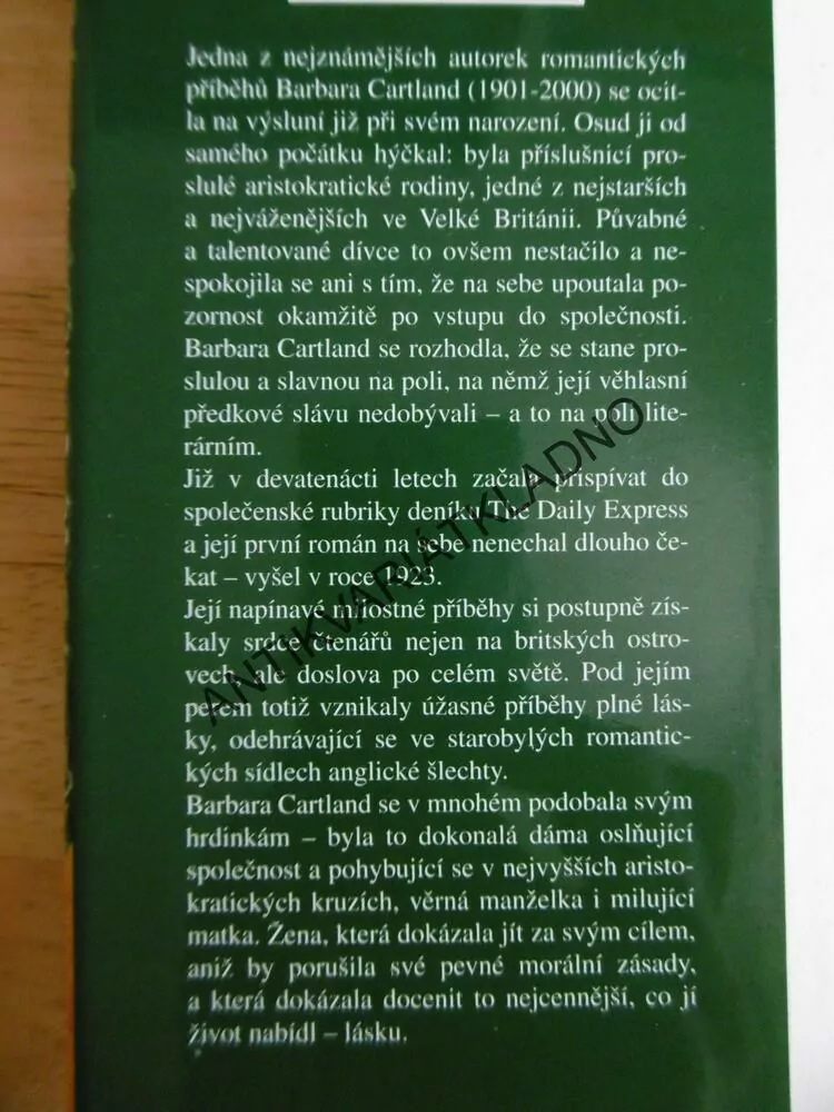 JAK PŘICHÁZÍ LÁSKA, BARBARA CARTLAND, CARTLANDOVÁ, **an