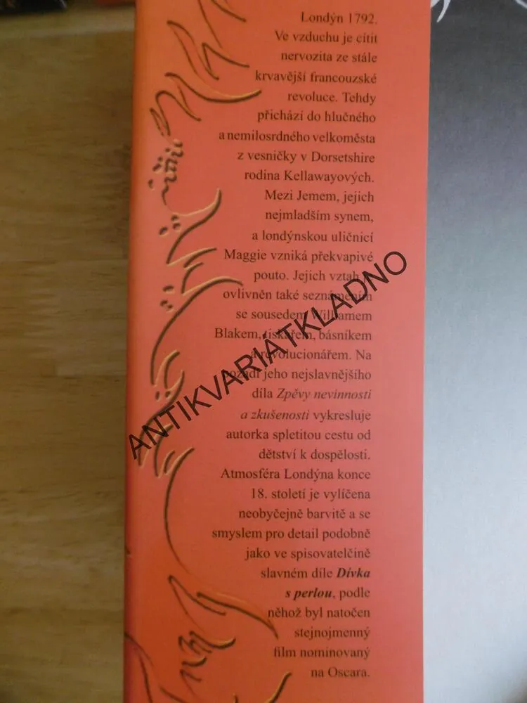 OHNIVÝ TYGR, TRACY CHEVALIER, **an