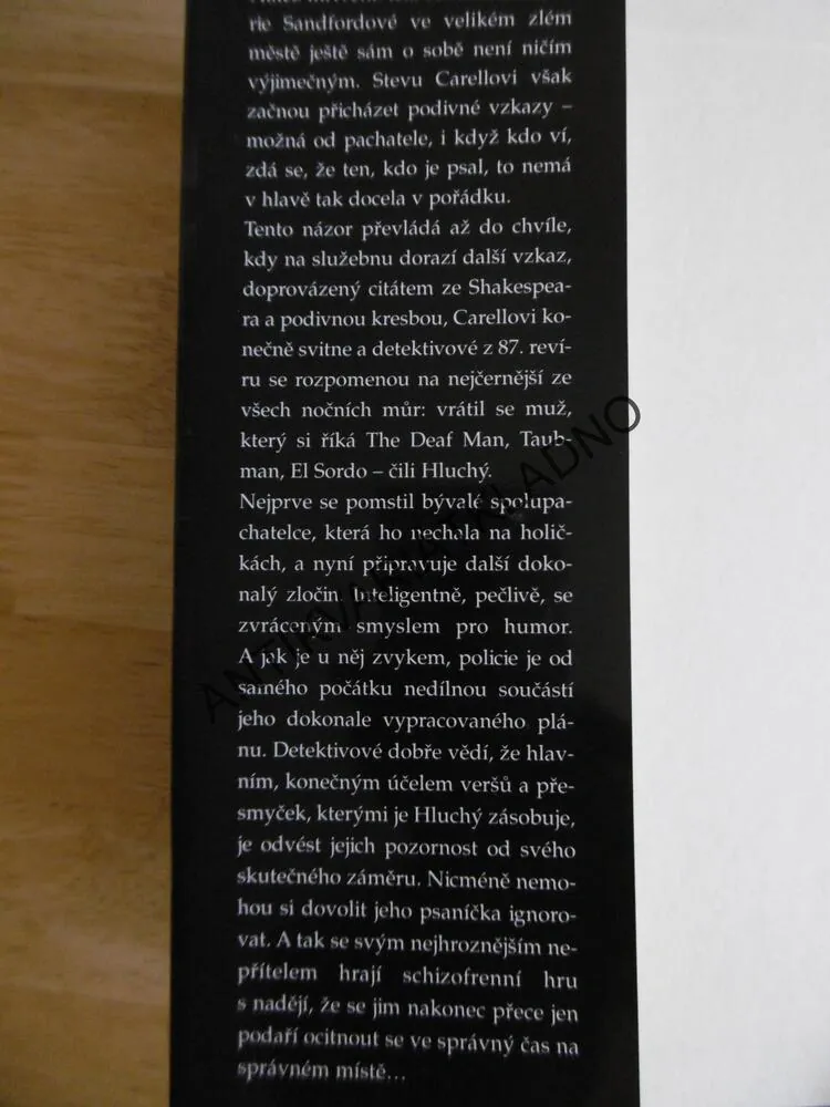 SLYŠTE!, ED MCBAIN, **an