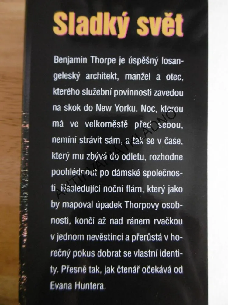 SLADKÝ SVĚT, EVAN HUNTER, ED MCBAIN, **an