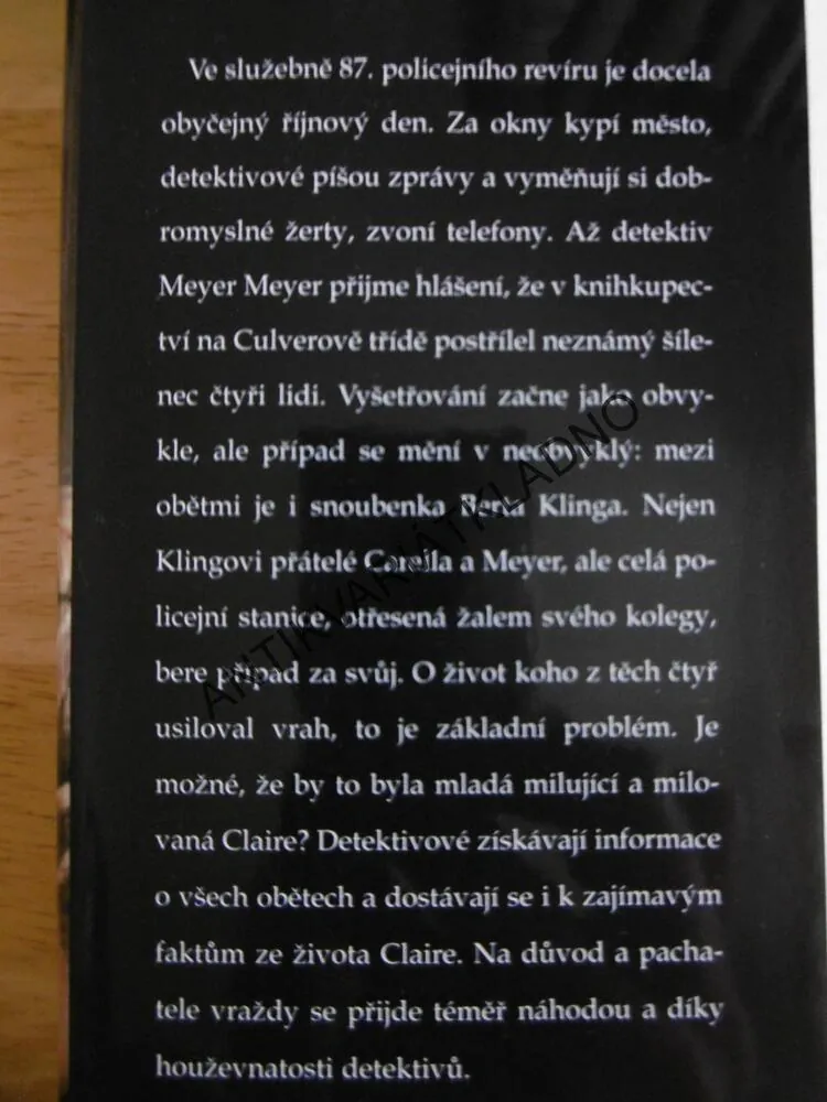 UDĚLAL JSEM TO JÁ!, ED MCBAIN, **an