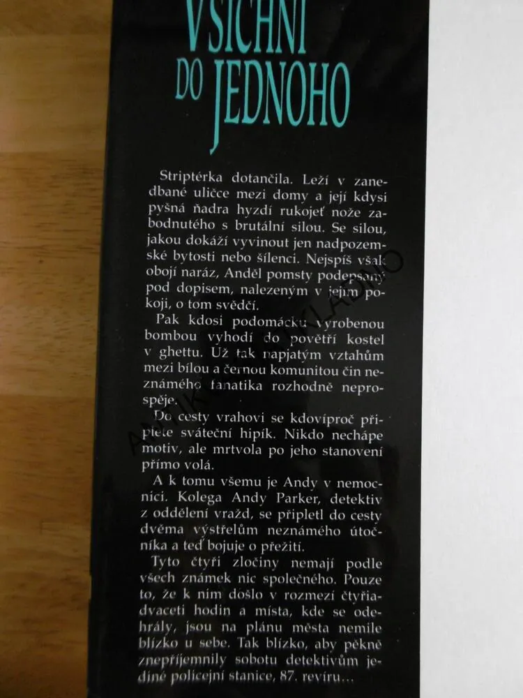 VŠICHNI DO JEDNOHO, ED MCBAIN, **an