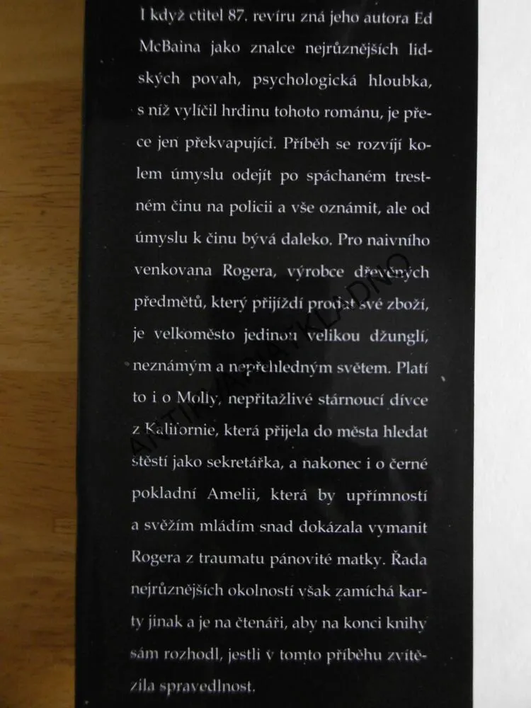 NEROZHODNOST, ED MCBAIN, **an